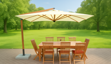 Sombrillas de Madera para Terrazas en Primavera: La Mejor Opción para Disfrutar al Aire Libre